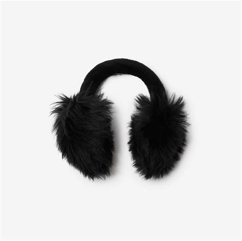 ear muffs burberry|burberry shearling earmuff.